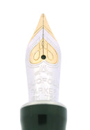 PARKER BLUE DUOFOLD DEALER DEMONSTRATOR SAMPLE FOUNTAIN PEN W/18K NIB OFFERED BY ANTIQUE DIGGER