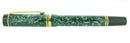 1993 PARKER DUOFOLD INTERNATIONAL GREEN MARBLE FOUNTAIN PEN 18K NIB NEW IN BOX OFFERED BY ANTIQUE DIGGER