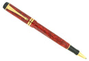 1996 PARKER DUOFOLD JASPER RED ROLLERBALL PEN MINT NEW IN BOX MADE IN UK OFFERED BY ANTIQUE DIGGER