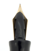 CIRCA 1932 PARKER JUNIOR STREAMLINE DUOFOLD BURGUNDY BLACK FOUNTAIN PEN RESTORED OFFERED BY ANTIQUE DIGGER