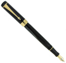 PARKER BLACK DUOFOLD DEALER DEMONSTRATOR SAMPLE FOUNTAIN PEN W/18K NIB OFFERED BY ANTIQUE DIGGER