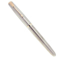 1950 PARKER 51 FLIGHTER AEROMETRIC FOUNTAIN PEN STAINLESS STEEL M NIB RESTORED OFFERED BY ANTIQUE DIGGER