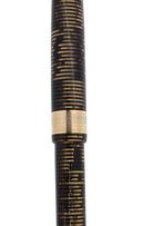 1938 PARKER MAXIMA GOLDEN PEARL INJECTOR PENCIL JEWELER COIN STACK CAP BAND OFFERED BY ANTIQUE DIGGER