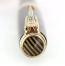 1938 PARKER MAXIMA GOLDEN PEARL INJECTOR PENCIL JEWELER COIN STACK CAP BAND OFFERED BY ANTIQUE DIGGER