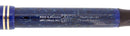 CIRCA 1928 PARKER SR DUOFOLD BLUE ON WHITE LAPIS FOUNTAIN PEN RESTORED OFFERED BY ANTIQUE DIGGER