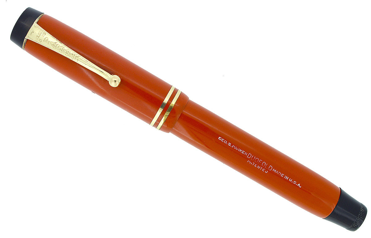 PARKER Duofold Senior Streamline Red 万年筆 ParkerStreamlineDuofoldFountai