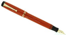 CIRCA 1930 PARKER DUOFOLD SENIOR STREAMLINE RED DUOFOLD FOUNTAIN PEN RESTORED OFFERED BY ANTIQUE DIGGER