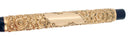 CIRCA 1905 WIRT TAPER CAP SNAIL GOLD FILLED OVERLAY FOUNTAIN PEN RESTORED OFFERED BY ANTIQUE DIGGER