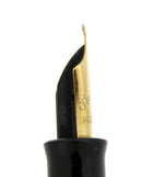 CIRCA 1938 PELIKAN 100N FOUNTAIN PEN LIZARD CELLULOID PATTERN F-BB NIB RESTORED OFFERED BY ANTIQUE DIGGER