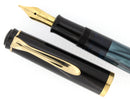 PELIKAN M200 BLUE MARBLED FOUNTAIN PEN SERVICED & READY TO WRITE OFFERED BY ANTIQUE DIGGER