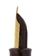 CIRCA 1950s PELIKAN 400NN FOUNTAIN PEN GREEN STRIATED CELLULOID B-BBB NIB RESTORED OFFERED BY ANTIQUE DIGGER