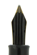 CIRCA 1950s PELIKAN 400NN FOUNTAIN PEN GREEN STRIATED CELLULOID B-BBB NIB RESTORED OFFERED BY ANTIQUE DIGGER