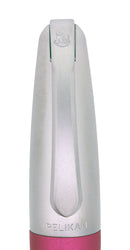 CIRCA 2007 NEW IN BOX PELIKAN K73 BELLE ALU-ROT MATTE ROSE AND ALUMINUM BALLPOINT PEN OFFERED BY ANTIQUE DIGGER