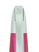 CIRCA 2007 PELIKAN K74 FORM MATTE ROSE AND ALUMINUM BALLPOINT PEN NEW OLD STOCK NEW BOXED OFFERED BY ANTIQUE DIGGER