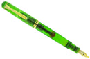PRE 1990 PELIKAN M200 TRANSPARENT GREEN DEMONSTRATOR FOUNTAIN PEN XXF - BBB NIB RESTORED OFFERED BY ANTIQUE DIGGER