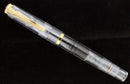 CIRCA 2012 PELIKAN M200 CLEAR DEMONSTRATOR GOLD TRIM FOUNTAIN PEN NEVER INKED OFFERED BY ANTIQUE DIGGER