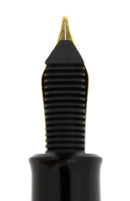 PELIKAN M200 BLACK FOUNTAIN PEN MED NIB NEW OLD STOCK STICKERED NEVER INKED OFFERED BY ANTIQUE DIGGER