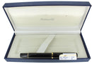 PELIKAN M200 BLACK FOUNTAIN PEN MED NIB NEW OLD STOCK STICKERED NEVER INKED OFFERED BY ANTIQUE DIGGER