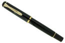 PELIKAN M200 BLACK FOUNTAIN PEN MED NIB NEW OLD STOCK STICKERED NEVER INKED OFFERED BY ANTIQUE DIGGER
