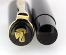 PELIKAN M200 BLACK FOUNTAIN PEN MED NIB NEW OLD STOCK STICKERED NEVER INKED OFFERED BY ANTIQUE DIGGER