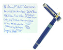 PELIKAN M605 SOUVERAN DARK BLUE FOUNTAIN PEN 14K EXTRA FINE NIB NEW OLD STOCK OFFERED BY ANTIQUE DIGGER