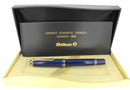 PELIKAN M605 SOUVERAN DARK BLUE FOUNTAIN PEN 14K EXTRA FINE NIB NEW OLD STOCK OFFERED BY ANTIQUE DIGGER