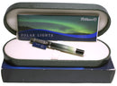 NEVER INKED 2008 PELIKAN M640 SPECIAL EDITION POLAR LIGHTS FOUNTAIN PEN W/BOX OFFERED BY ANTIQUE DIGGER