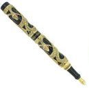 DANITRIO PHANTAS GOLD SNAKE FOUNTAIN PEN NEVER INKED ORIGINAL BOXES OFFERED BY ANTIQUE DIGGER