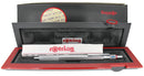 ROTRING 600 SILVER BALLPOINT PEN NEW OLD STOCK MINT IN BOX OFFERED BY ANTIQUE DIGGER