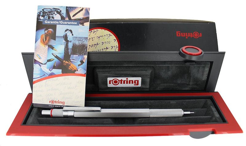 ROTRING 600 SILVER 1.0 MM DRAFTING MECHANICAL PENCIL NEW OLD STOCK MINT IN BOX OFFERED BY ANTIQUE DIGGER