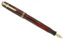 1937 PARKER ROYAL CHALLENGER BURGUNDY SWORD CLIP LARGE SIZE FOUNTAIN PEN RESTORED OFFERED BY ANTIQUE DIGGER