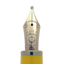 SAILOR 1911 FOUNTAIN PEN YELLOW W/GOLD PLATED TRIM NEW IN BOX NEVER INKED NEW OLD STOCK MINT OFFERED BY ANTIQUE DIGGER