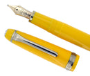SAILOR 1911 FOUNTAIN PEN YELLOW W/GOLD PLATED TRIM NEW IN BOX NEVER INKED NEW OLD STOCK MINT OFFERED BY ANTIQUE DIGGER
