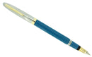 CIRCA 1953 SHEAFFER SENTINEL SNORKEL FOUNTAIN PEN PASTEL BLUE F5 NIB RESTORED