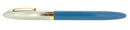 CIRCA 1953 SHEAFFER SENTINEL SNORKEL FOUNTAIN PEN PASTEL BLUE F5 NIB RESTORED