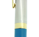 CIRCA 1953 SHEAFFER SENTINEL SNORKEL FOUNTAIN PEN PASTEL BLUE F5 NIB RESTORED