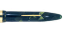 RESTORED CIRCA 1930 SHEAFFER MARINE GREEN OVERSIZE 5 5/8" BALANCE FOUNTAIN PEN OFFER BY ANTIQUE DIGGER