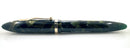 RESTORED CIRCA 1930 SHEAFFER MARINE GREEN OVERSIZE 5 5/8" BALANCE FOUNTAIN PEN OFFER BY ANTIQUE DIGGER