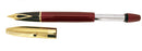 SHEAFFER LEGACY BURGUNDY & GOLD FOUNTAIN PEN NEW IN BOX NEW OLD STOCK 18K NIB OFFERED BY ANTIQUE DIGGER