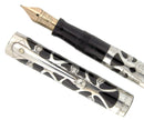 SHEAFFER NOSTALGIA STERLING SILVER FOUNTAIN PEN 14K SMOOTH NIB WITH BOX AND PAPERS OFFERED BY ANTIQUE DIGGER