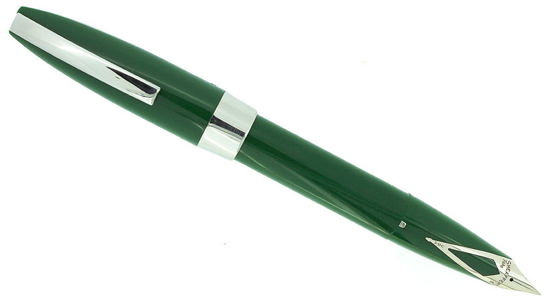 SHEAFFER GREEN PFM I FOUNTAIN PEN & PENCIL SET CHALK MARKED IN ORIGINAL BOX NEW OLD STOCK MINT OFFERED BY ANTIQUE DIGGER