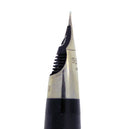 CIRCA 1955 SHEAFFER SNORKEL STATESMAN FOUNTAIN PEN IN PASTEL BLUE AND X4 EXTRA FINE NIB RESTORED OFFERED BY ANTIQUE DIGGER