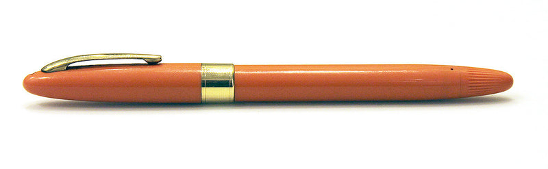 Vintage Sheaffer Snorkel Fountain Pen Mandarin Orange Color