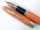 Vintage Sheaffer Snorkel Fountain Pen Mandarin Orange Color