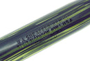 CIRCA 1938 SHEAFFER BALANCE ADMIRAL STRIATED GREEN PEARL FOUNTAIN PEN RESTORED OFFERED BY ANTIQUE DIGGER