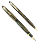 STICKERED CIRCA 1949 SHEAFFER ADMIRAL FOUNTAIN PEN & PENCIL SET MINT NOS OFFERED BY ANTIQUE DIGGER