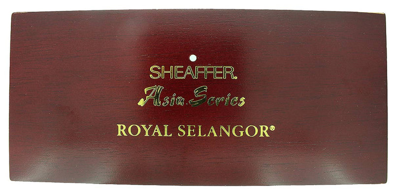 SHEAFFER ASIA SERIES BAMBOO FOUNTAIN PEN NEW IN BOX 18K FINE NIB MINT CONDITION OFFERED BY ANTIQUE DIGGER