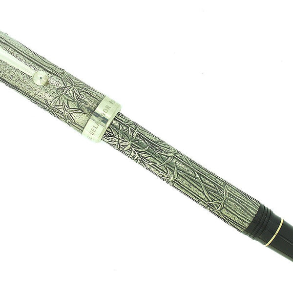 SHEAFFER Asia Series Bamboo 万年筆 SHEAFFER ASIA SERIES BAMBOO 18K MEDIUM NIB FOUNTAIN PEN NEAR MINT COND
