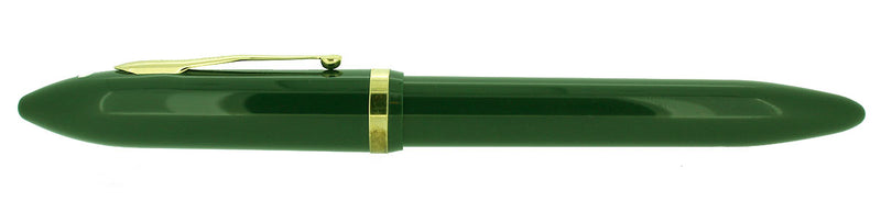 SHEAFFER HUNTER GREEN BALANCE II FOUNTAIN PEN MINT IN BOX NOS 14K BROAD NIB OFFERED BY ANTIQUE DIGGER