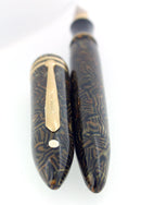 SHEAFFER BALANCE II TIGER EYE FOUNTAIN PEN 18K MED NIB NEVER INKED MINT IN BOX OFFERED BY ANTIQUE DIGGER